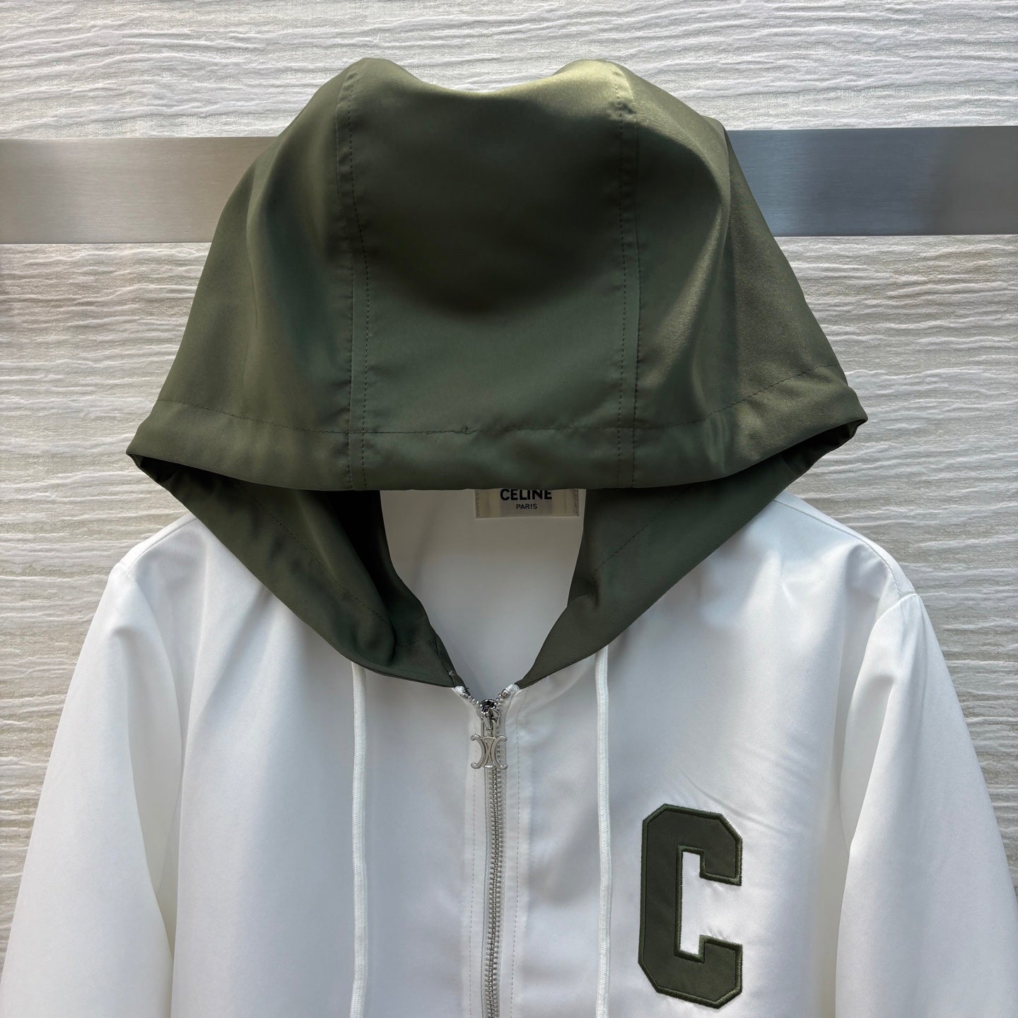 Celin*25SS contrast color short jacket