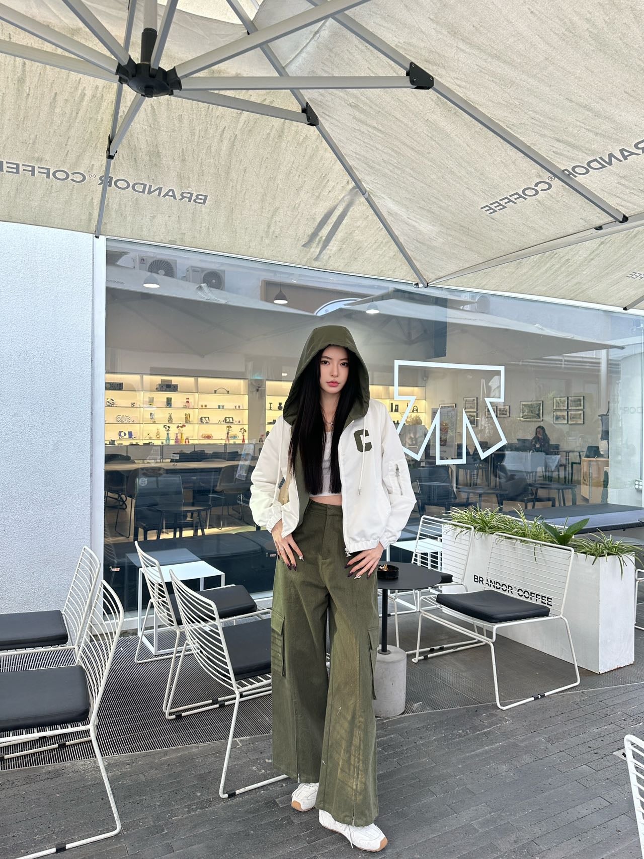 Celin*25SS contrast color short jacket