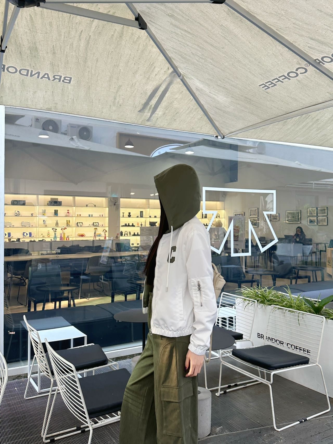 Celin*25SS contrast color short jacket