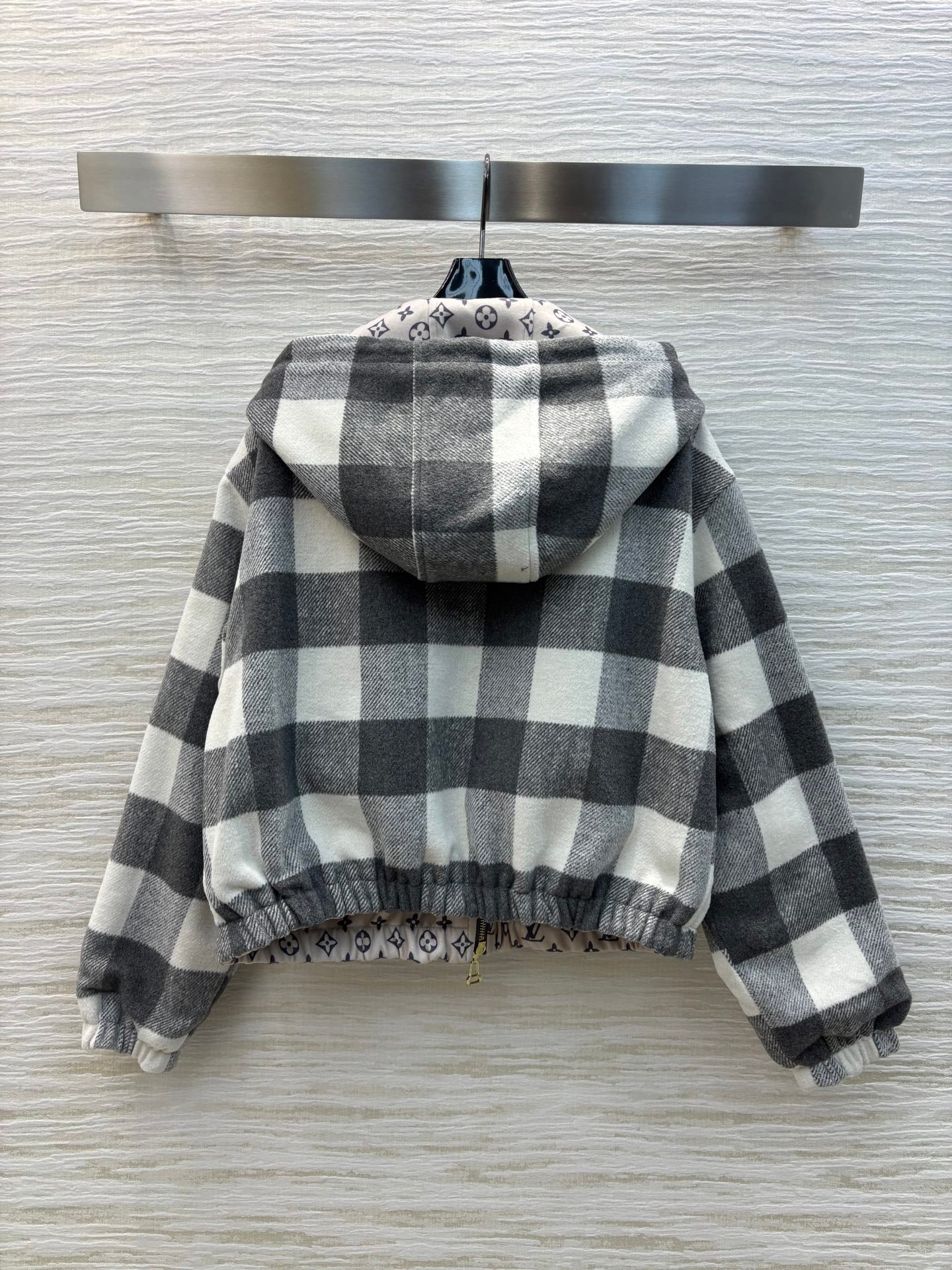 LOU* 25SS hooded loose wool coat
