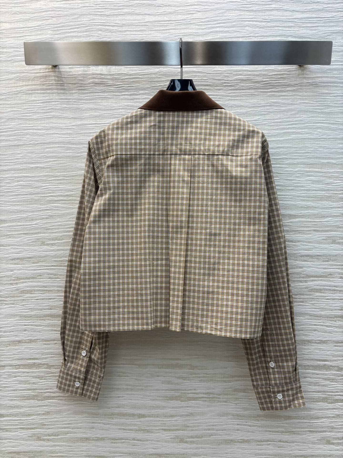 MIU* 25SS Lapel Shirt+Short Skirt