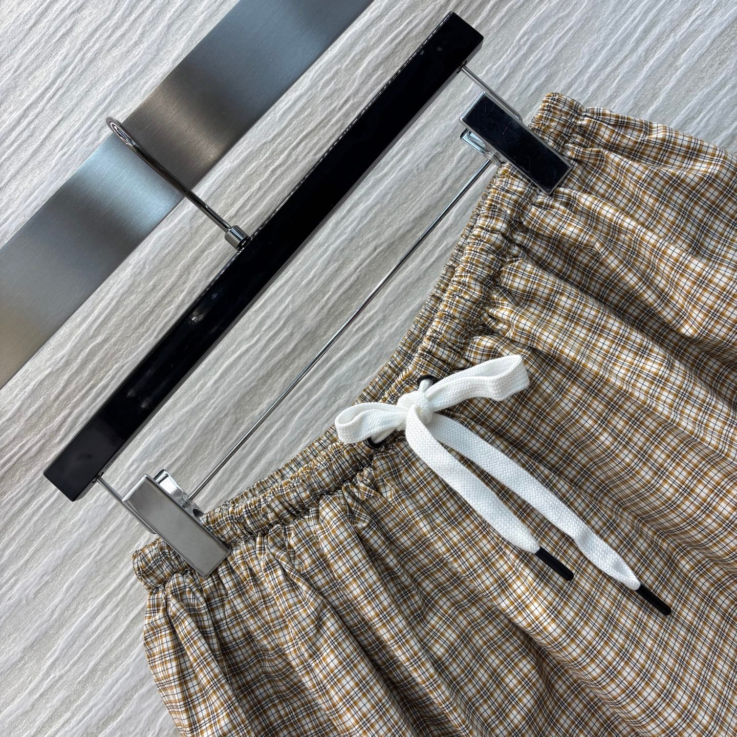 MIU* 25SS Lapel Shirt+Short Skirt