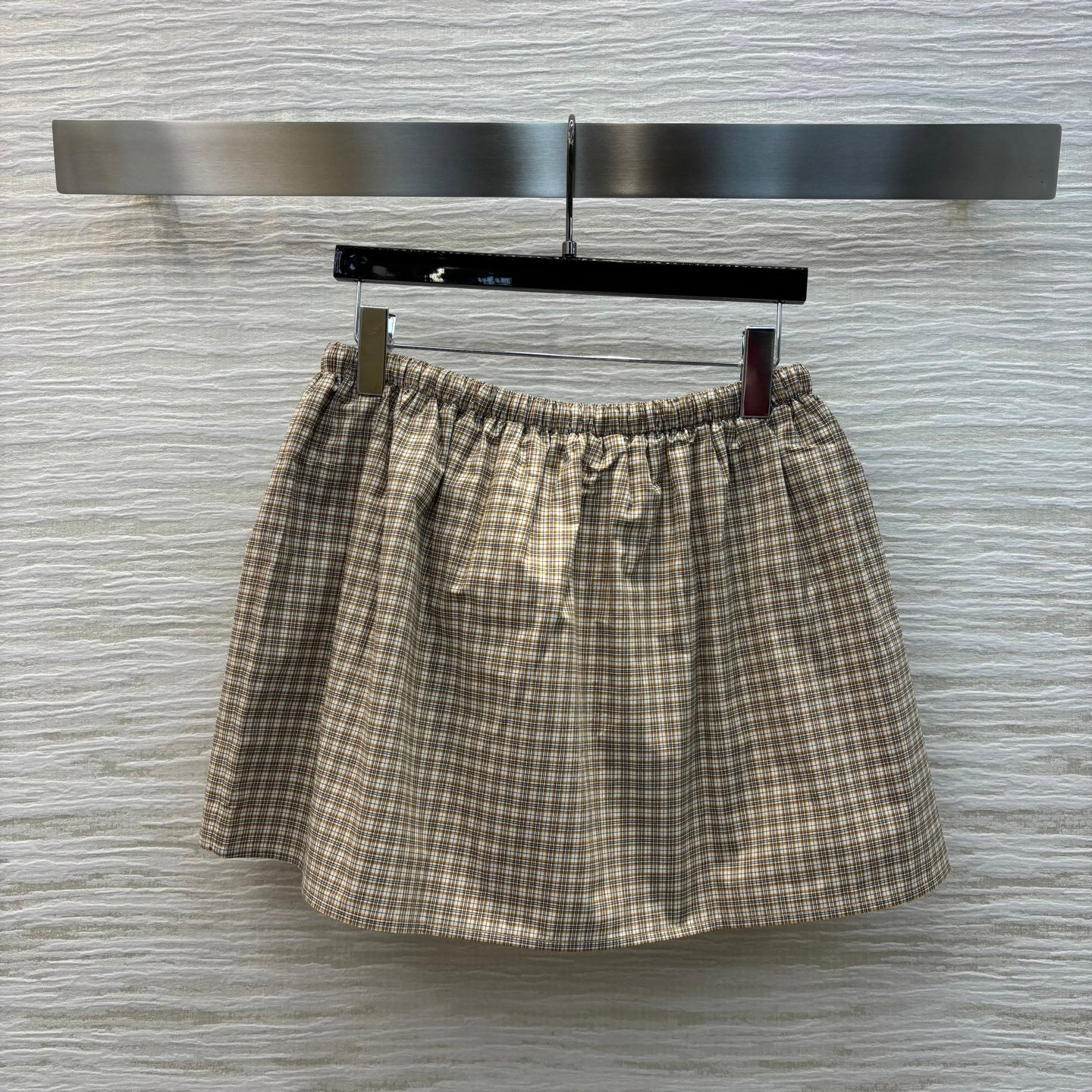 MIU* 25SS Lapel Shirt+Short Skirt