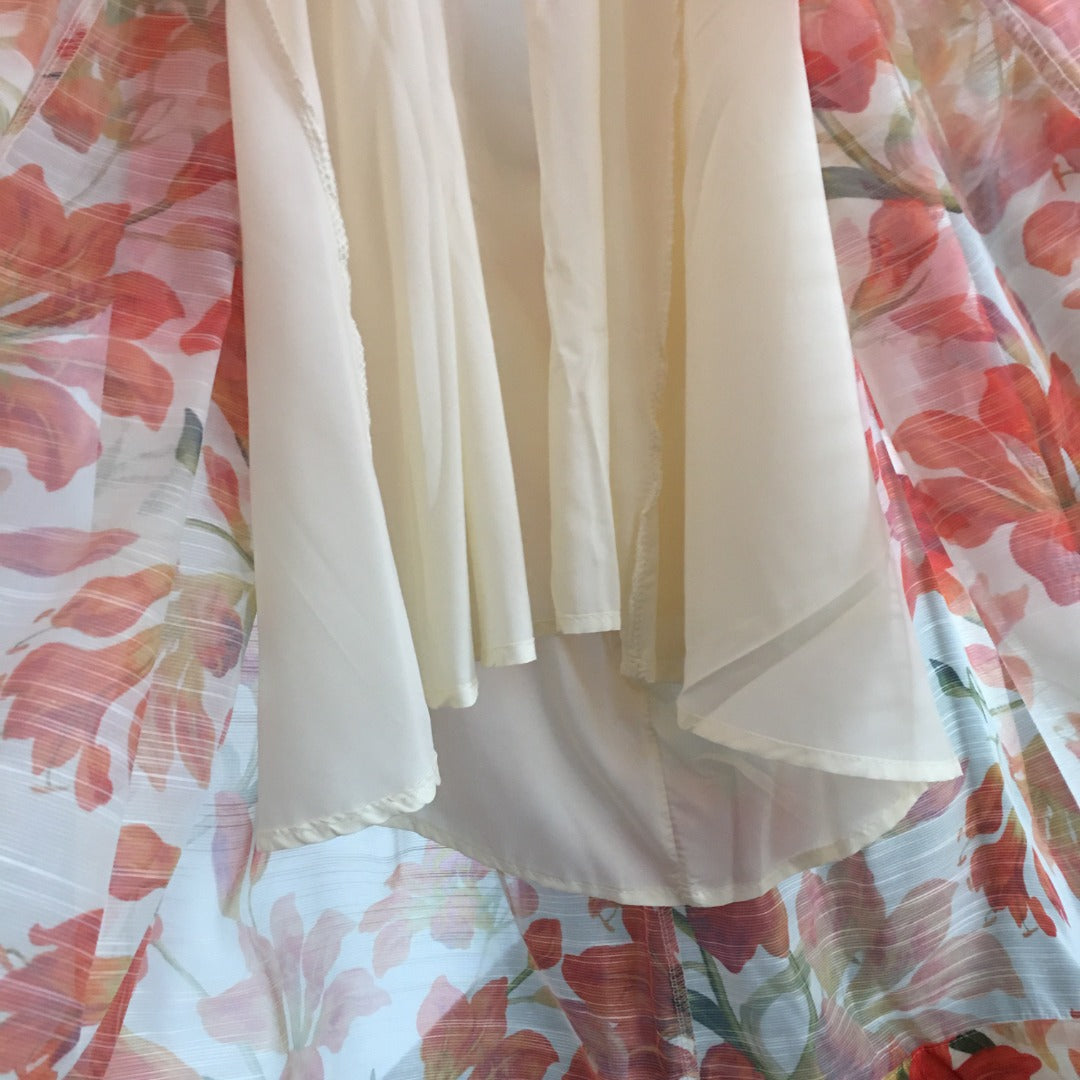 ZIMMERM* Lily Printed Lantern Long Sleeve Dress