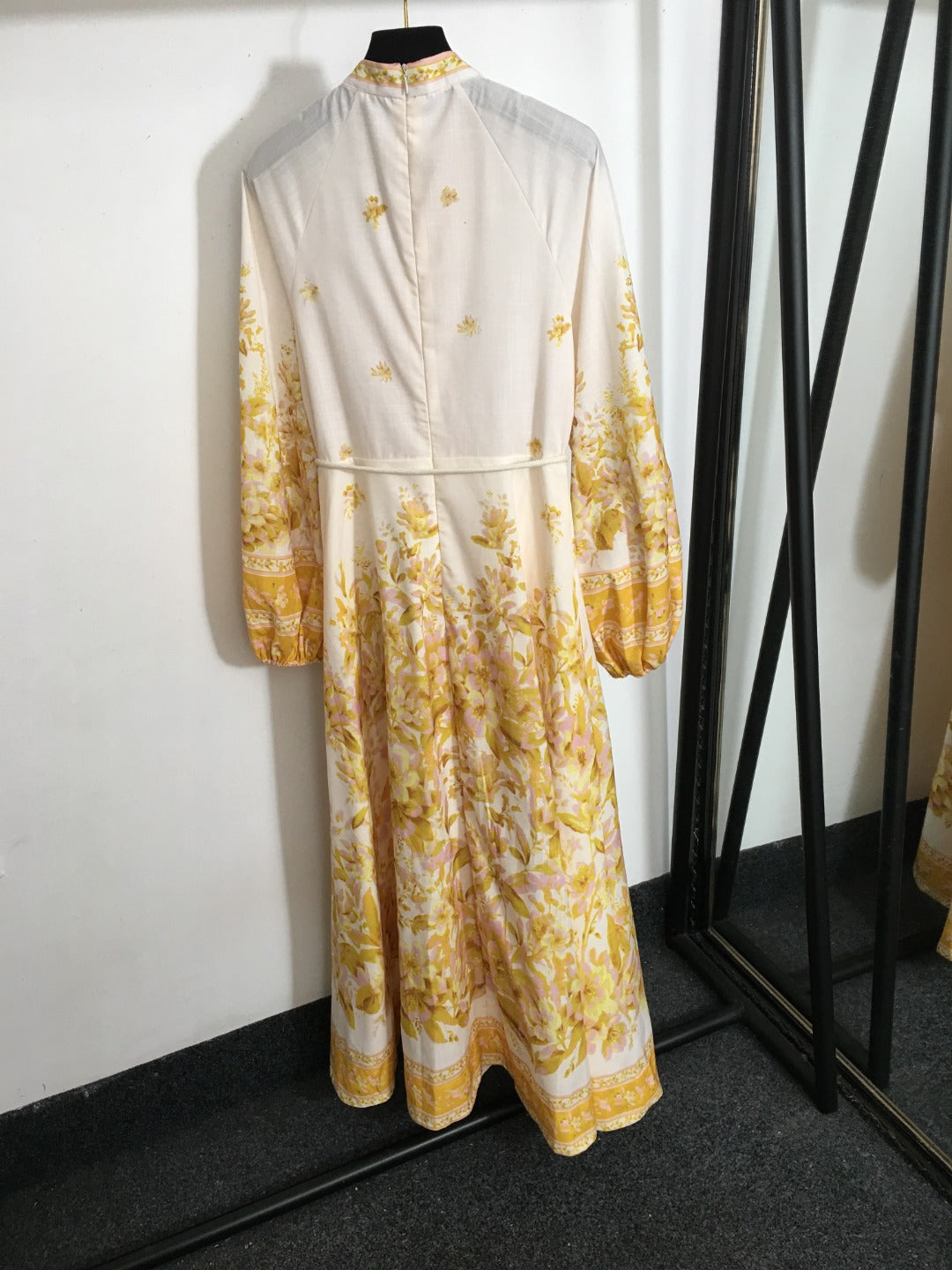 ZIMMERM* printed tie waist dress