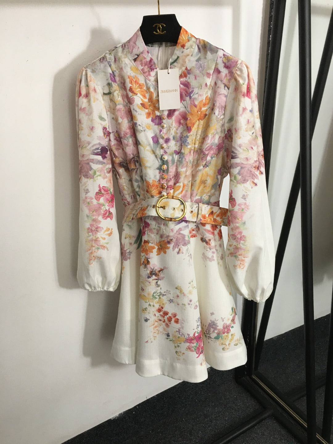 ZIMMERM* Colorful flower print dress