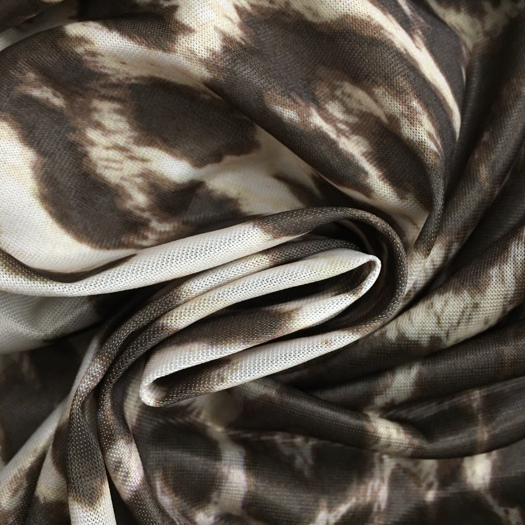 ZIMMERM* Leopard print sleeveless round neck dress