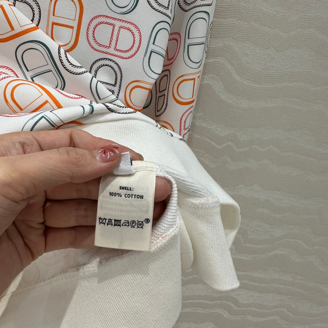 Herme*25SS printed sports suit