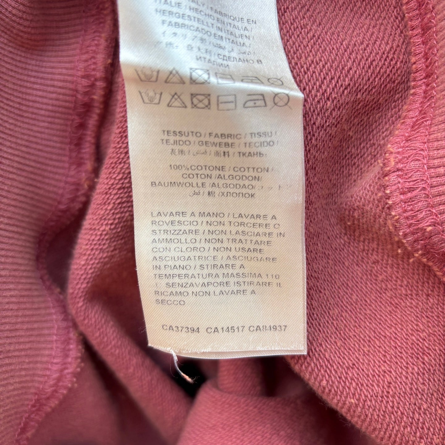 GUC* 25SS embroidered sweatshirt + elastic shorts