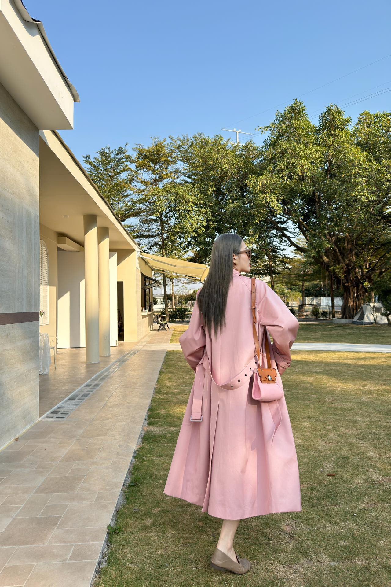 Burberr* 25SS Stand Collar Long Trench Coat