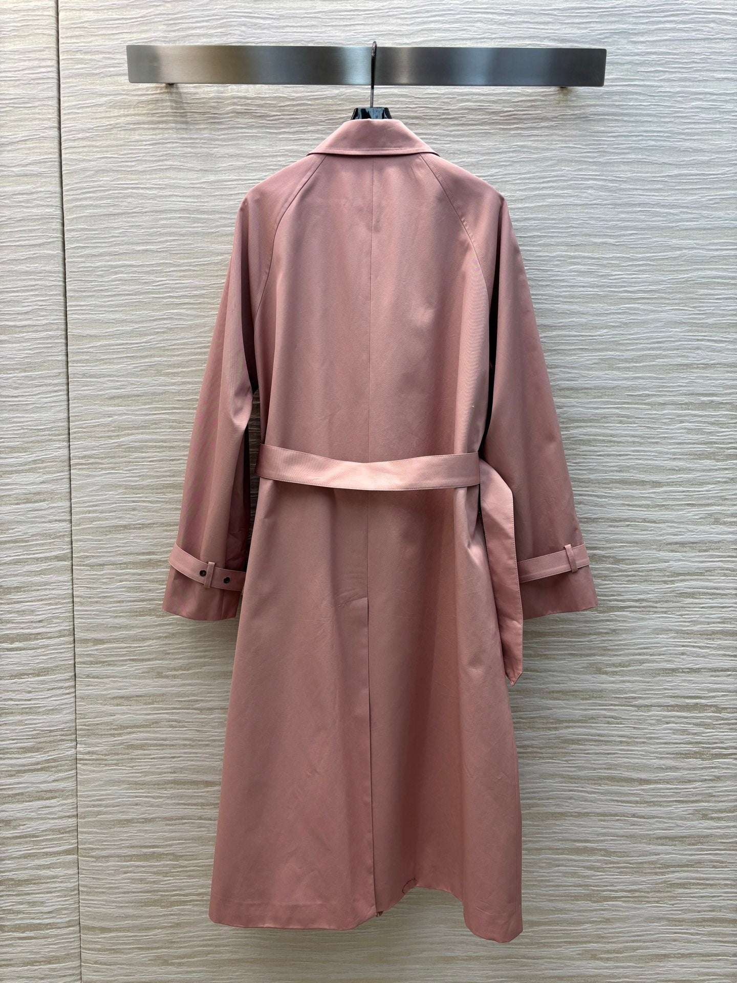 Burberr* 25SS Stand Collar Long Trench Coat