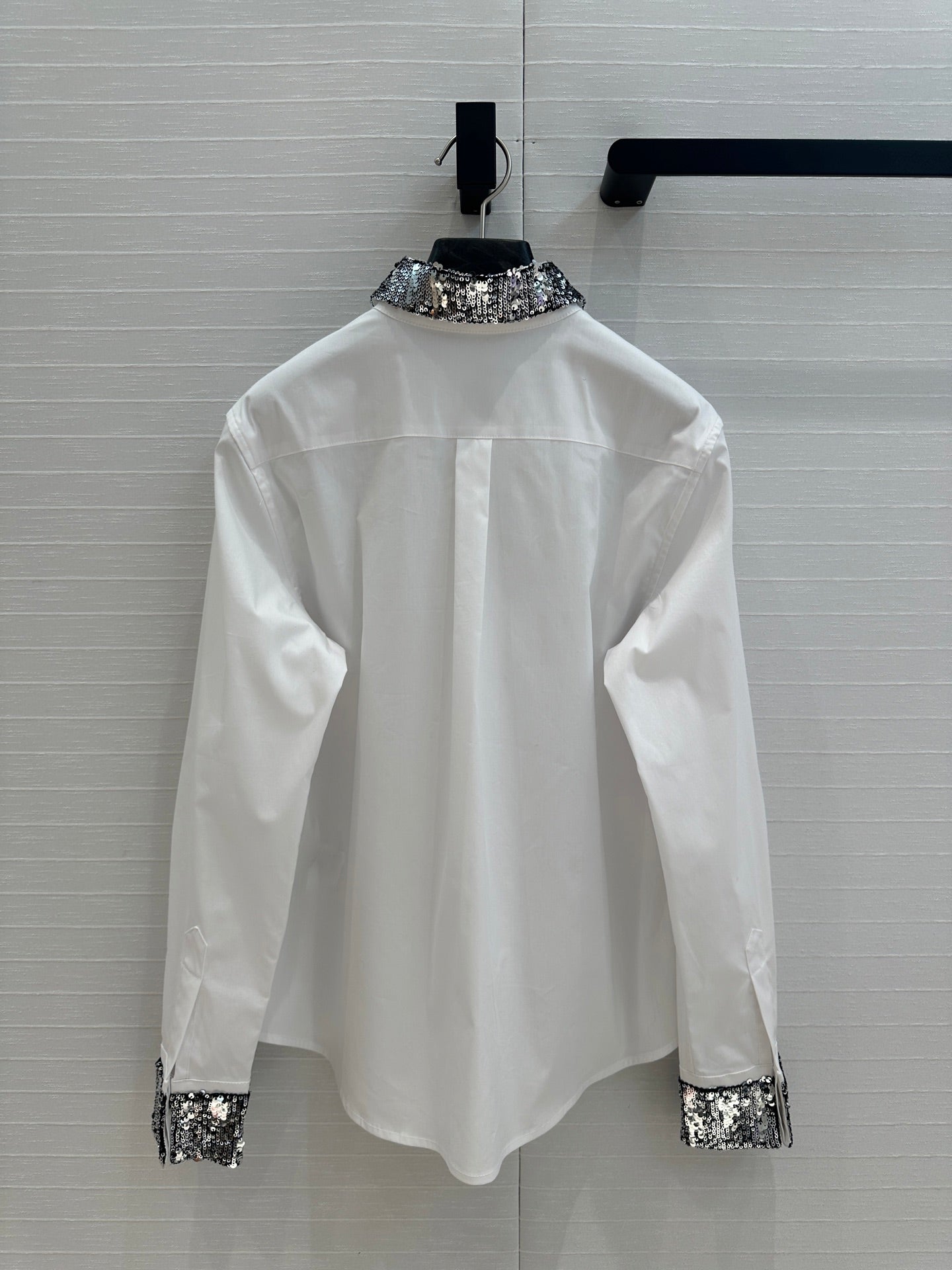 DIO* 25SS sequined collar shirt
