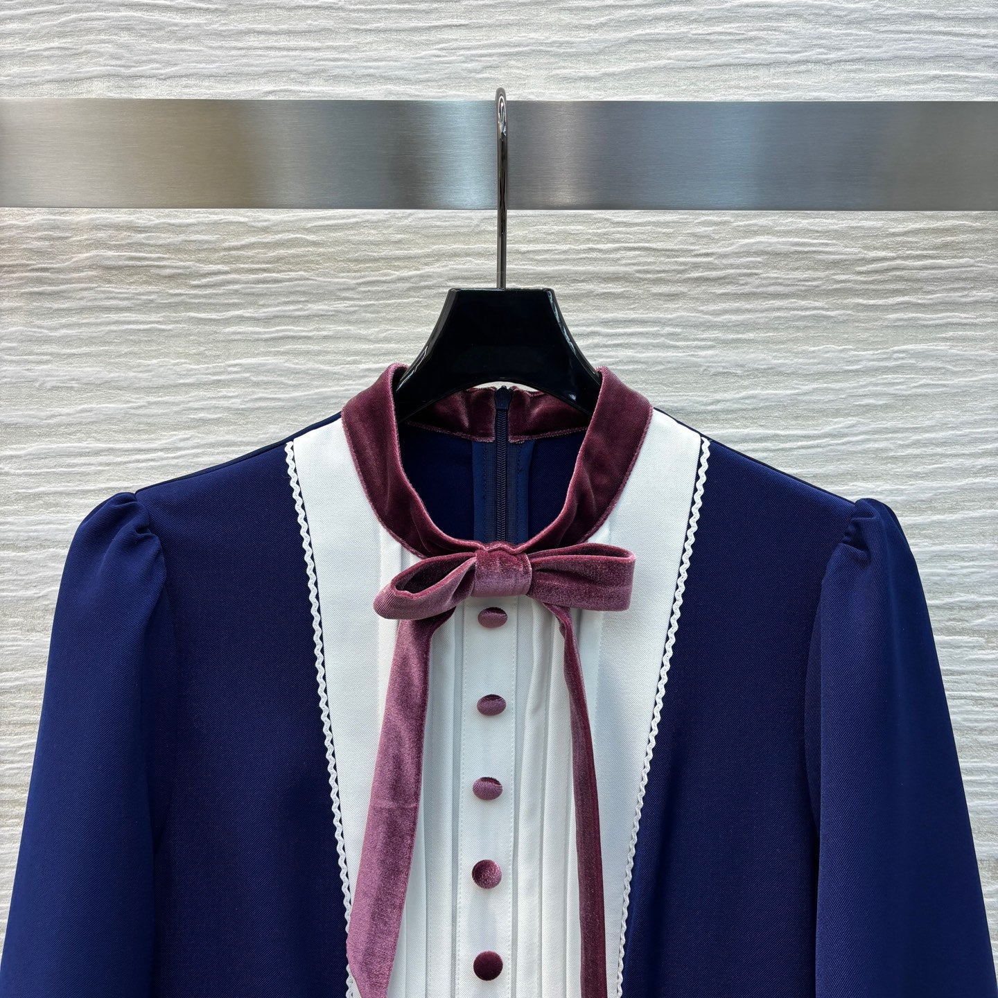 Valentin* 25SS velvet bow dress