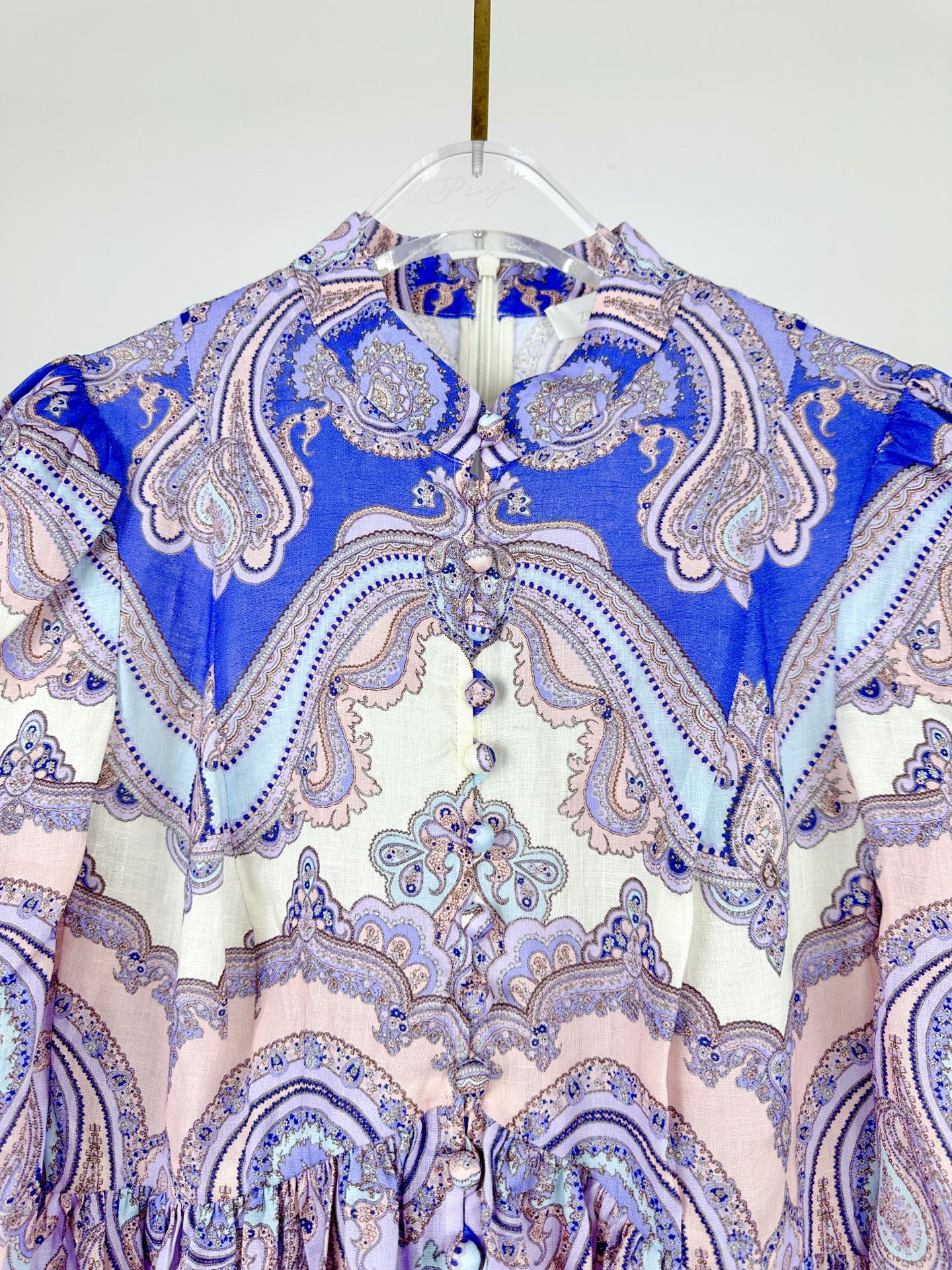 ZIMMERM* 25SS Button Midi Skirt