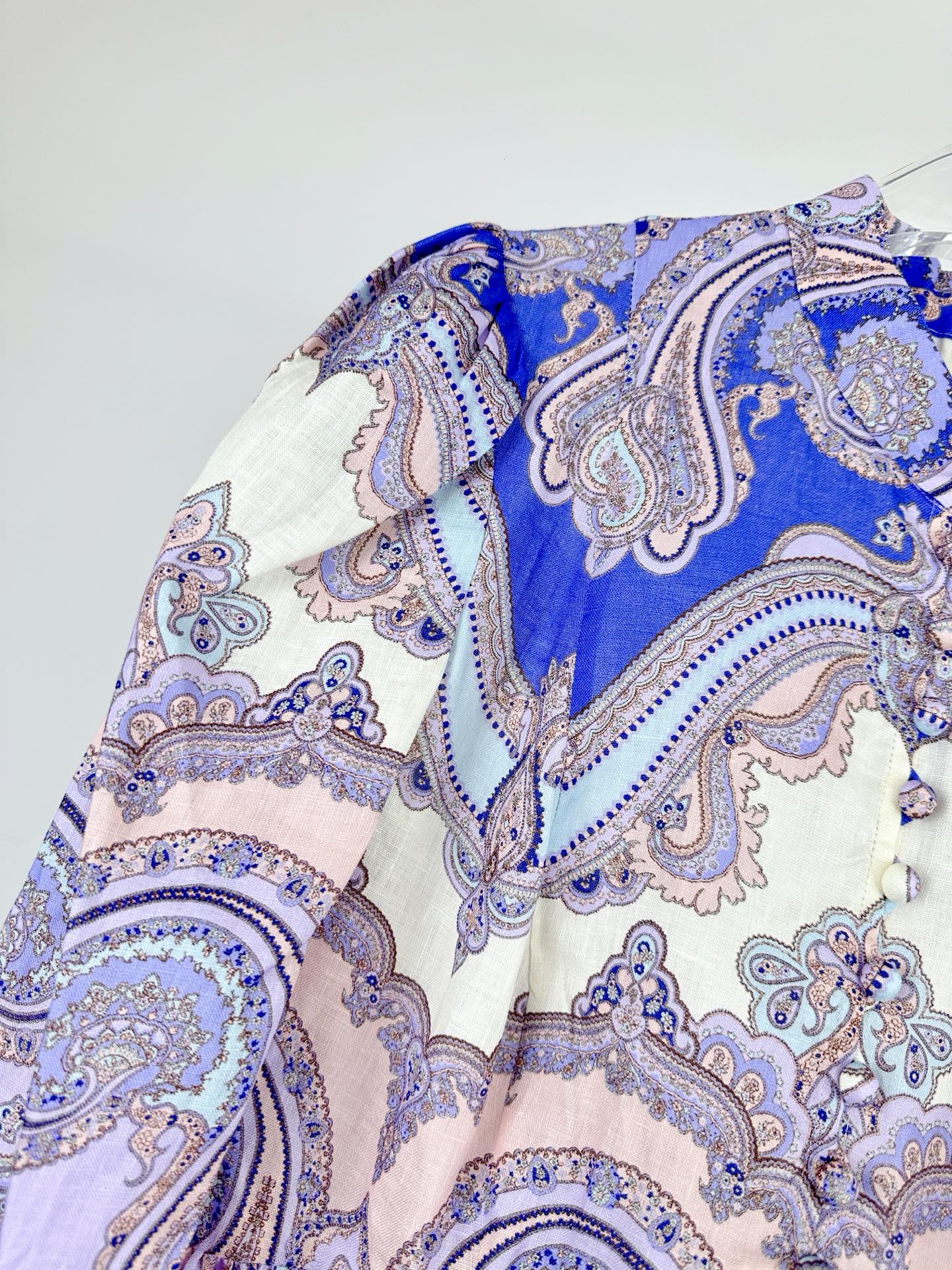 ZIMMERM* 25SS Button Midi Skirt