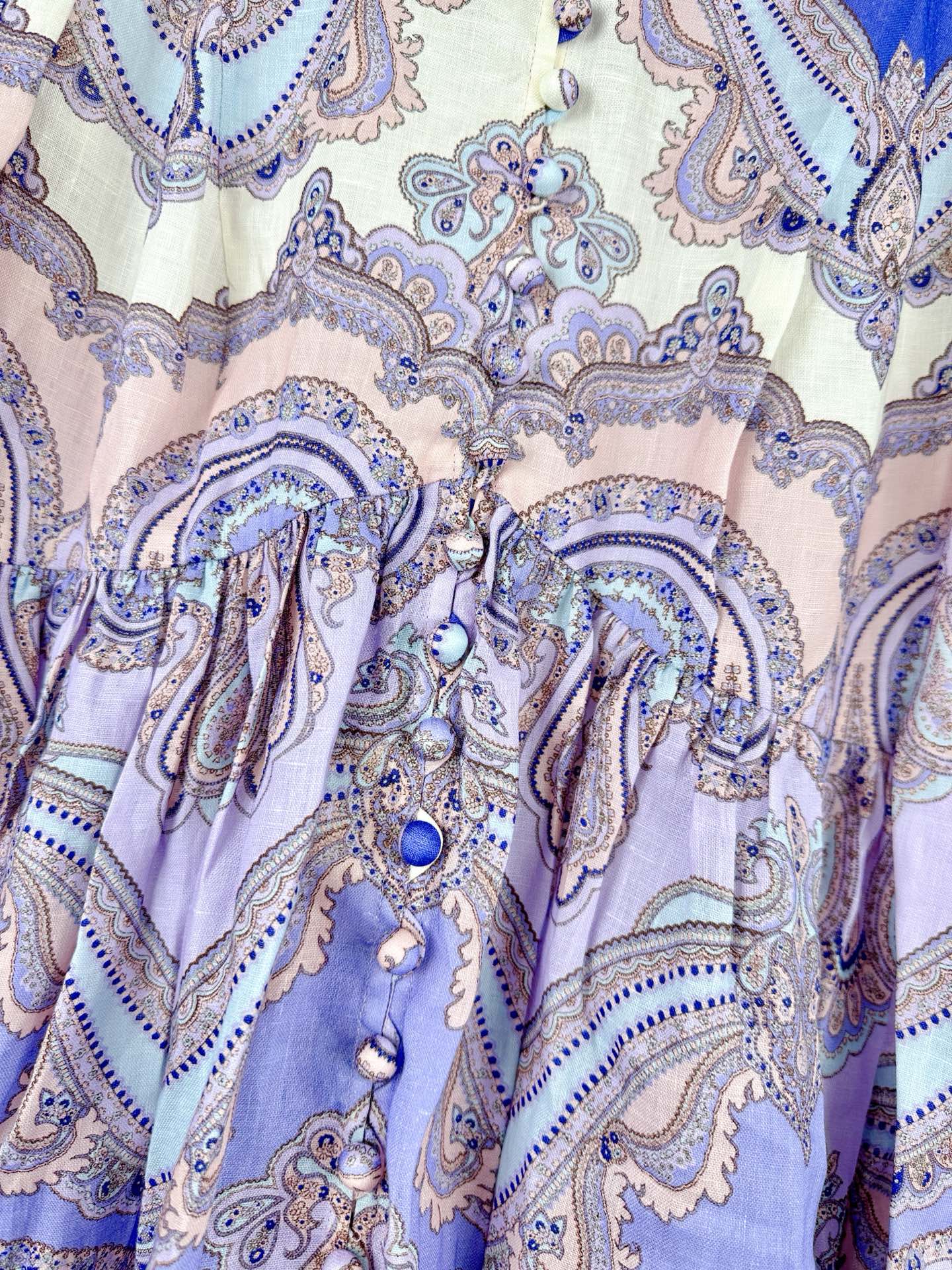 ZIMMERM* 25SS Button Midi Skirt