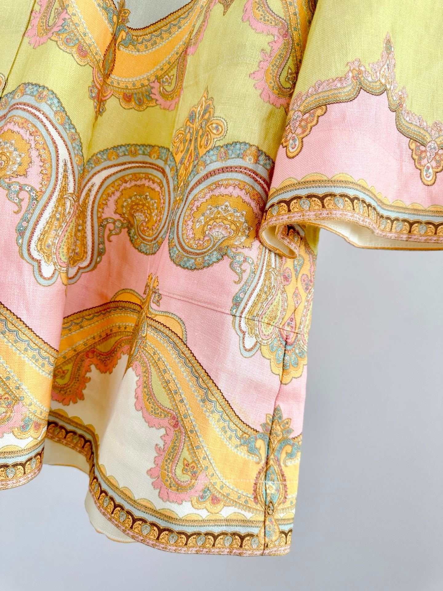 ZIMMERM* 25SS V-neck midi skirt