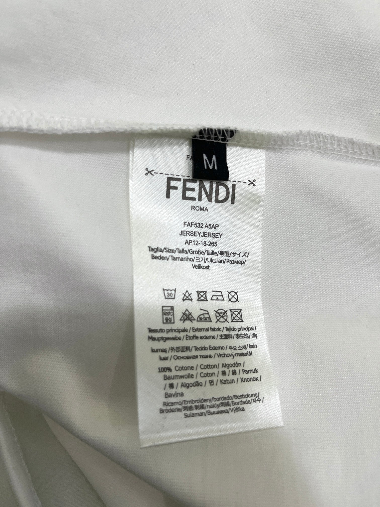 FEND* cotton T-shirt