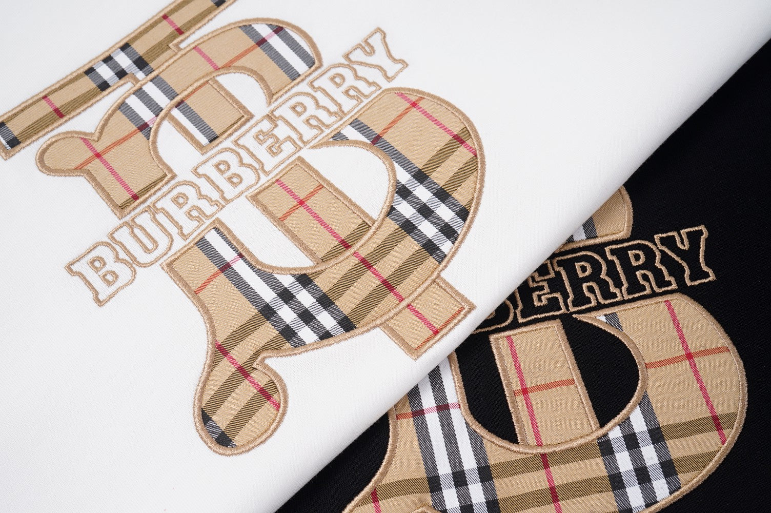 BURBERR* Cotton T-shirt