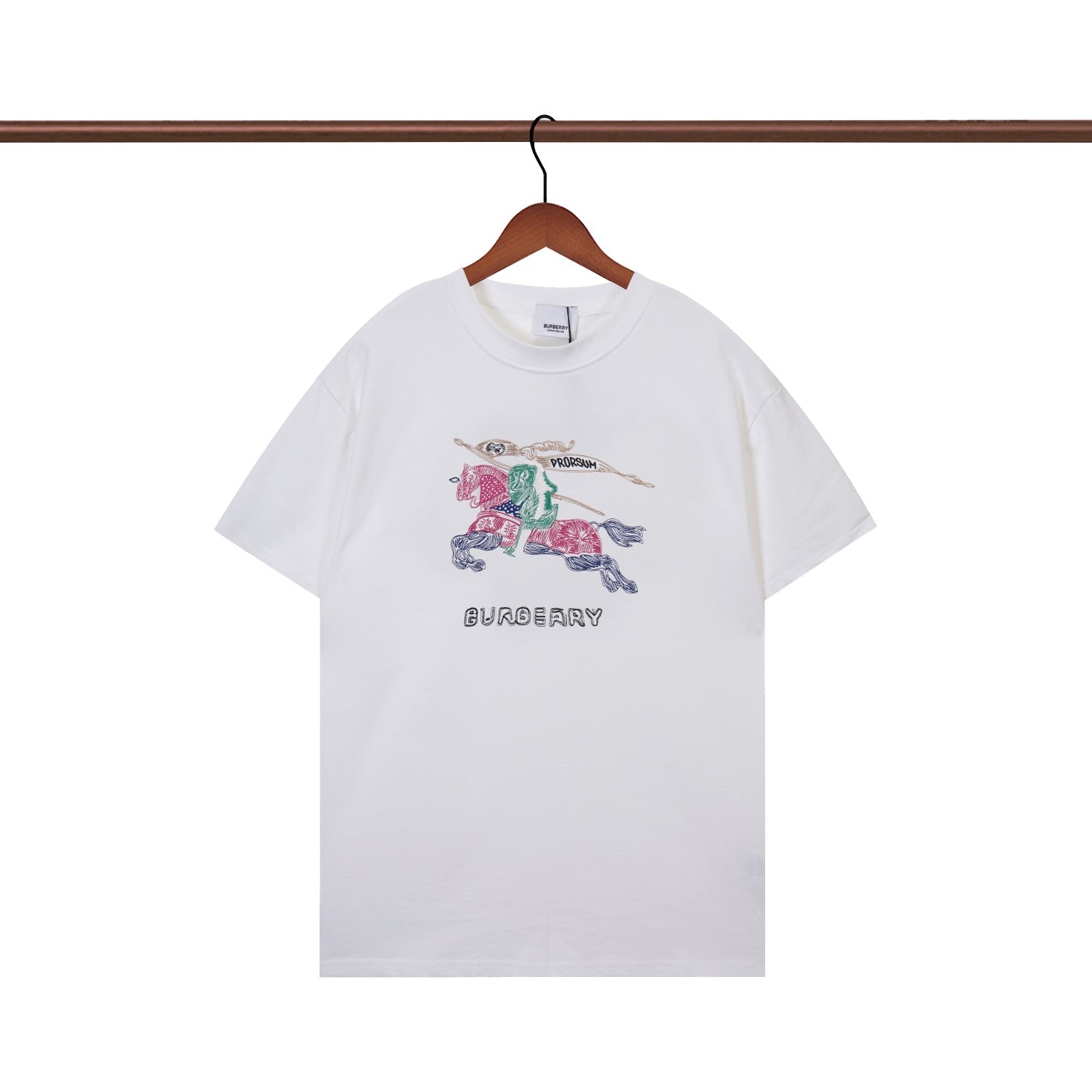 BURBER* Cotton T-shirt