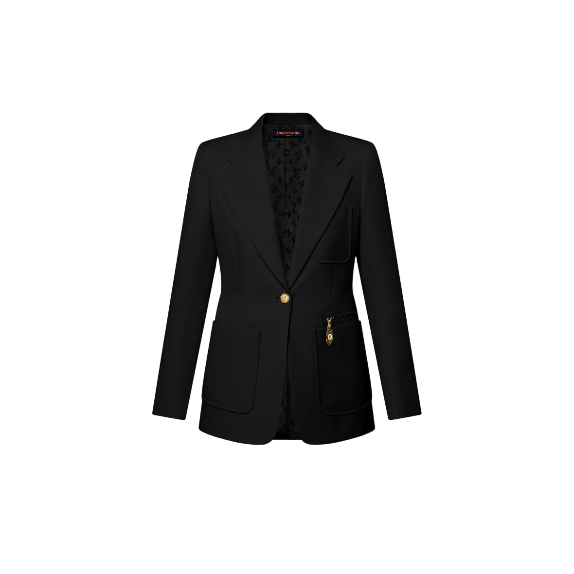 LOU* 25SS slim-fit suit jacket/skirt