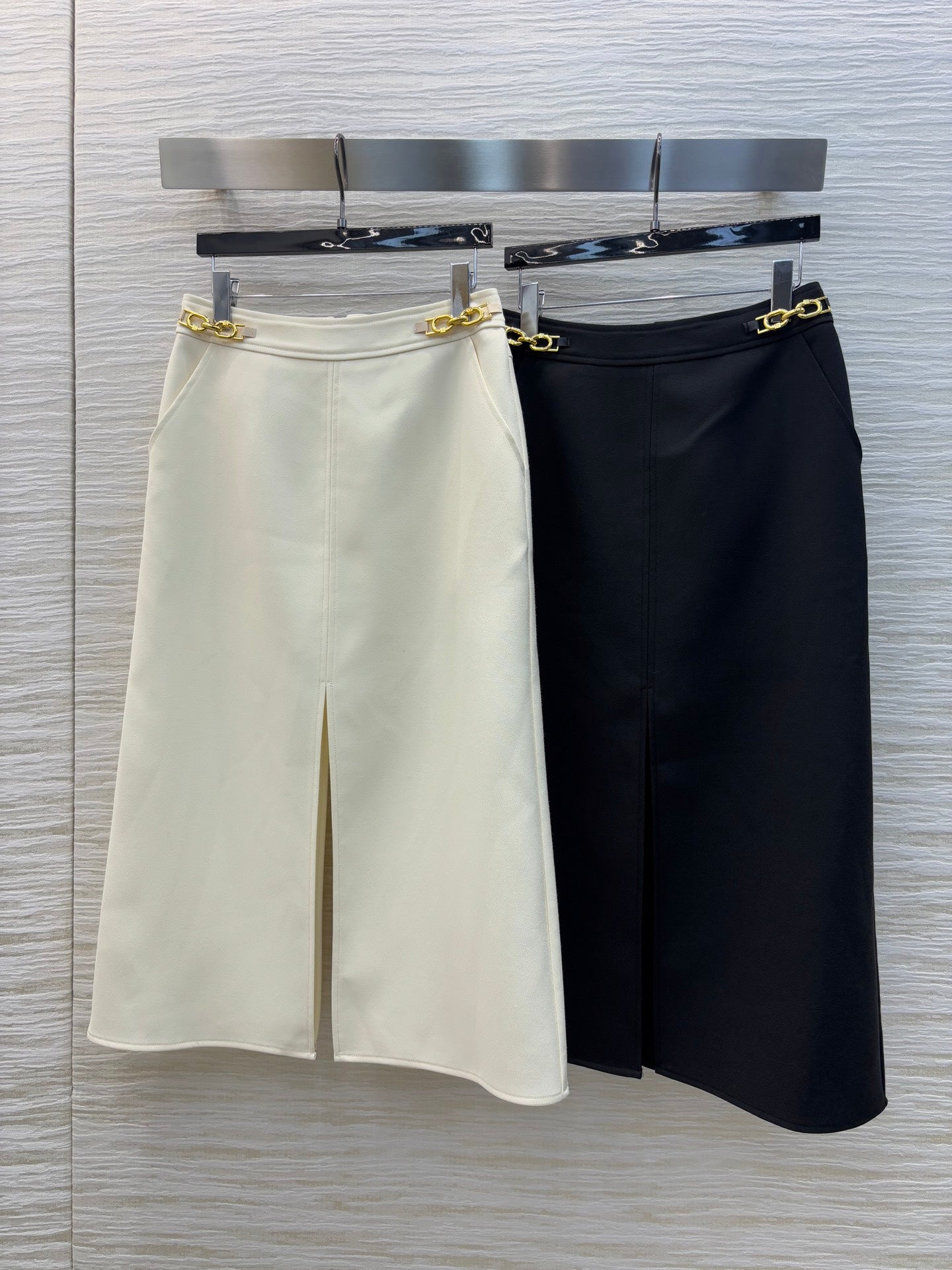 LOU* 25SS slim-fit suit jacket/skirt