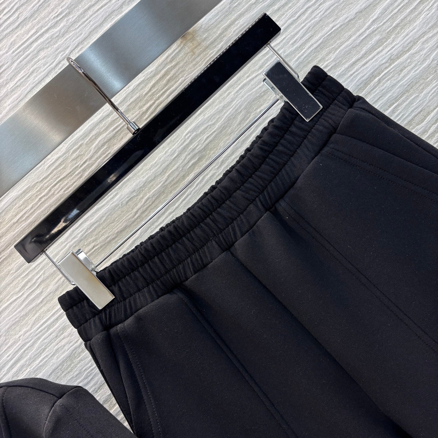 PRA* 25SS Cropped Top + Elastic Waist Flared Pants Set