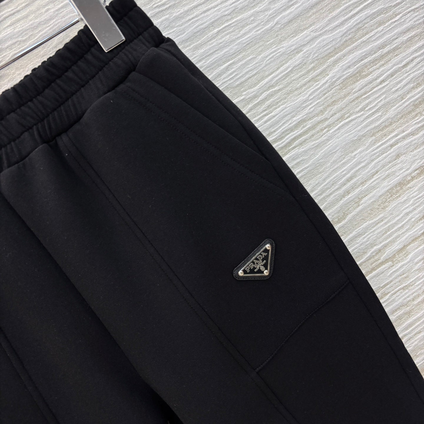 PRA* 25SS Cropped Top + Elastic Waist Flared Pants Set