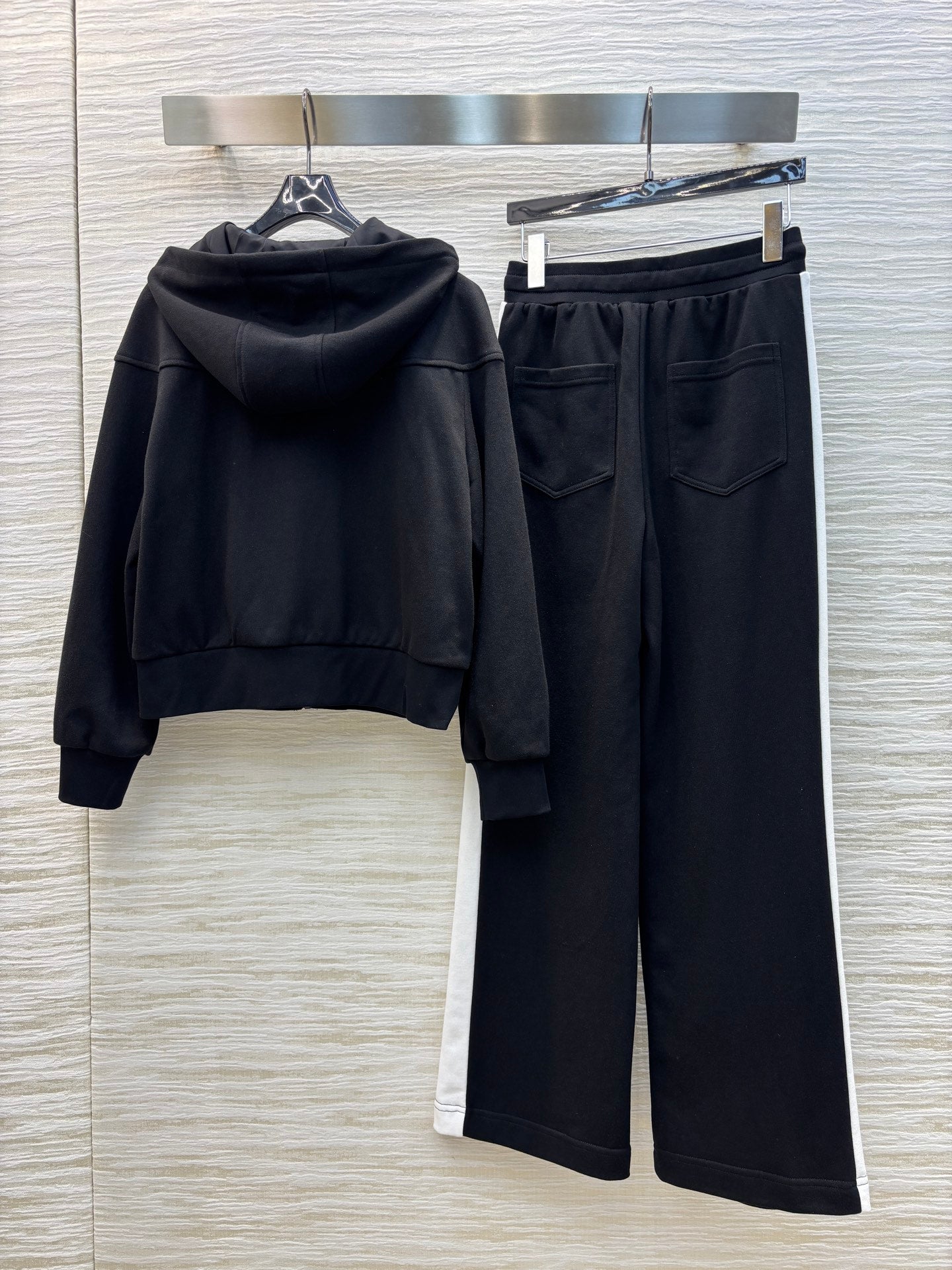 GUC* 25SS Zipper Jacket + High Waist Casual Pants