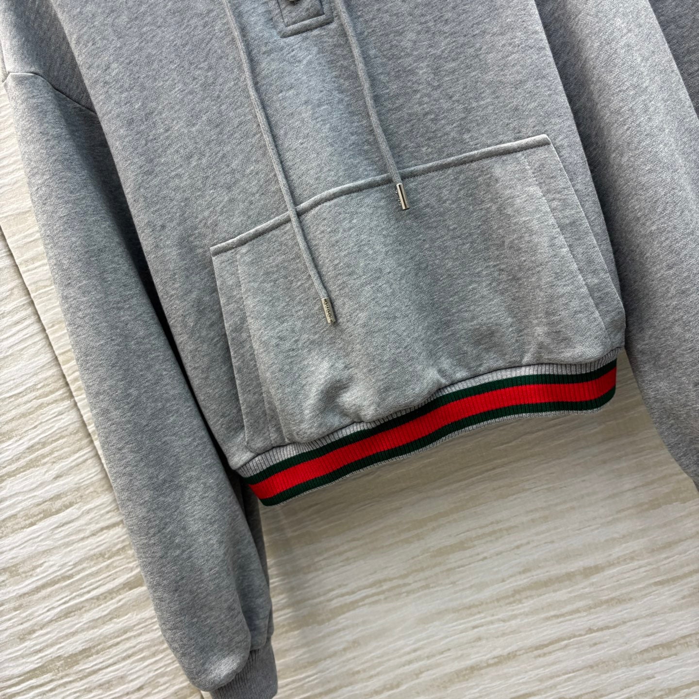 GUC* 25 Hooded Half-Button Sweatshirt + Elastic Sweater Skirt