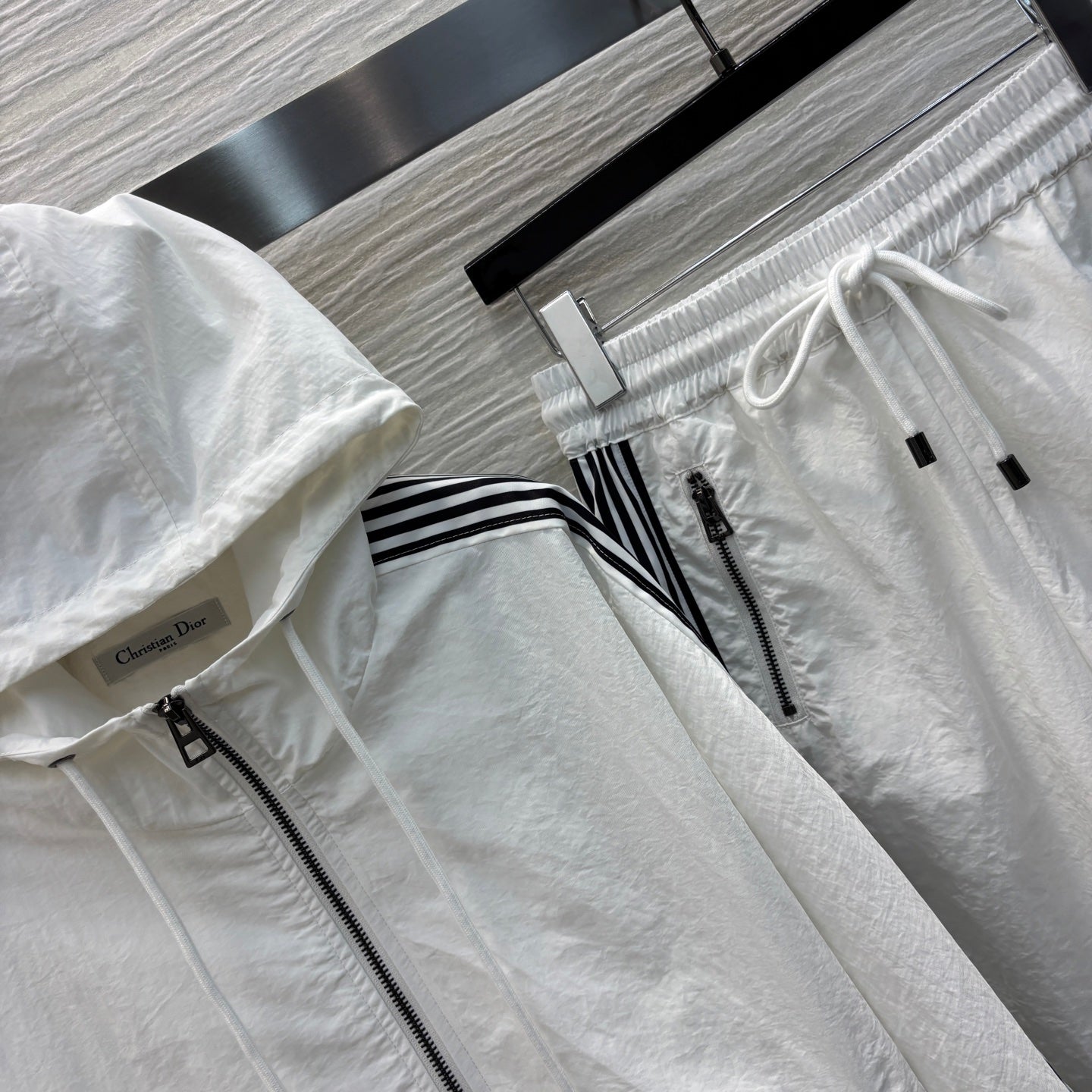 Dio* 25SS Hooded Zipper Jacket + Casual Pants