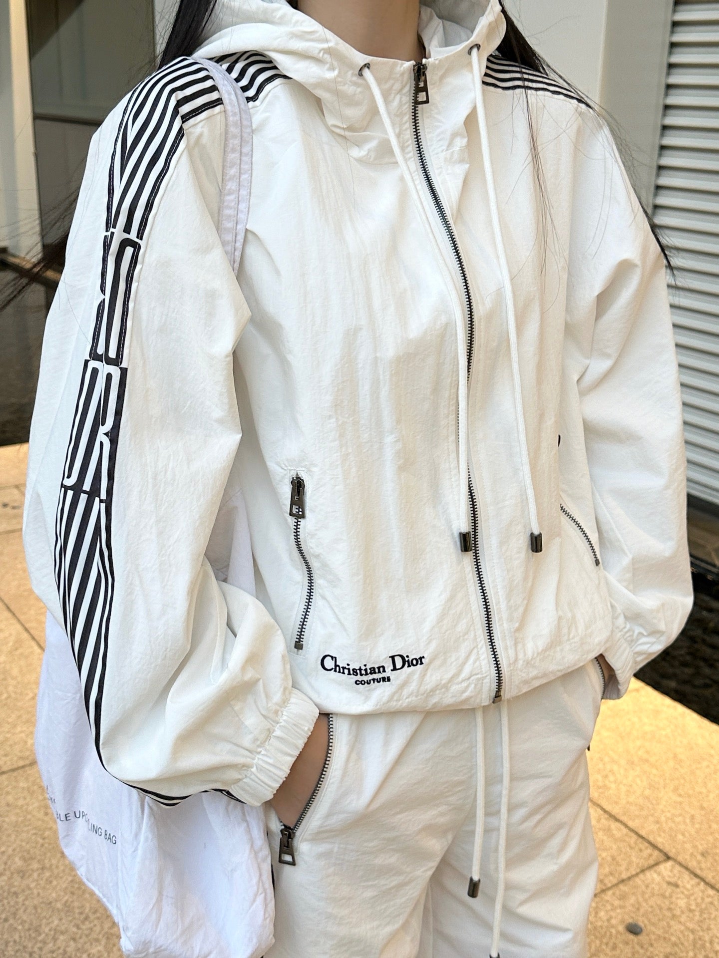 Dio* 25SS Hooded Zipper Jacket + Casual Pants