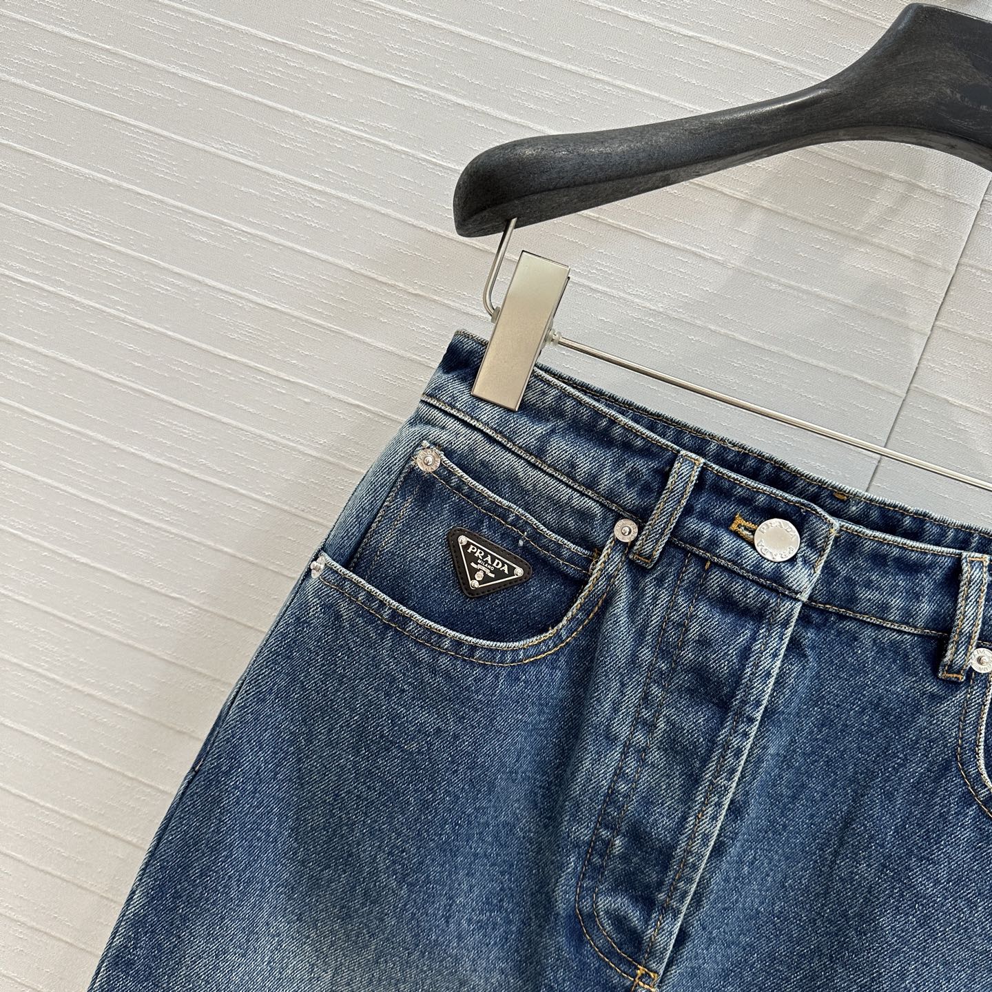 PRA* 25SS denim skirt