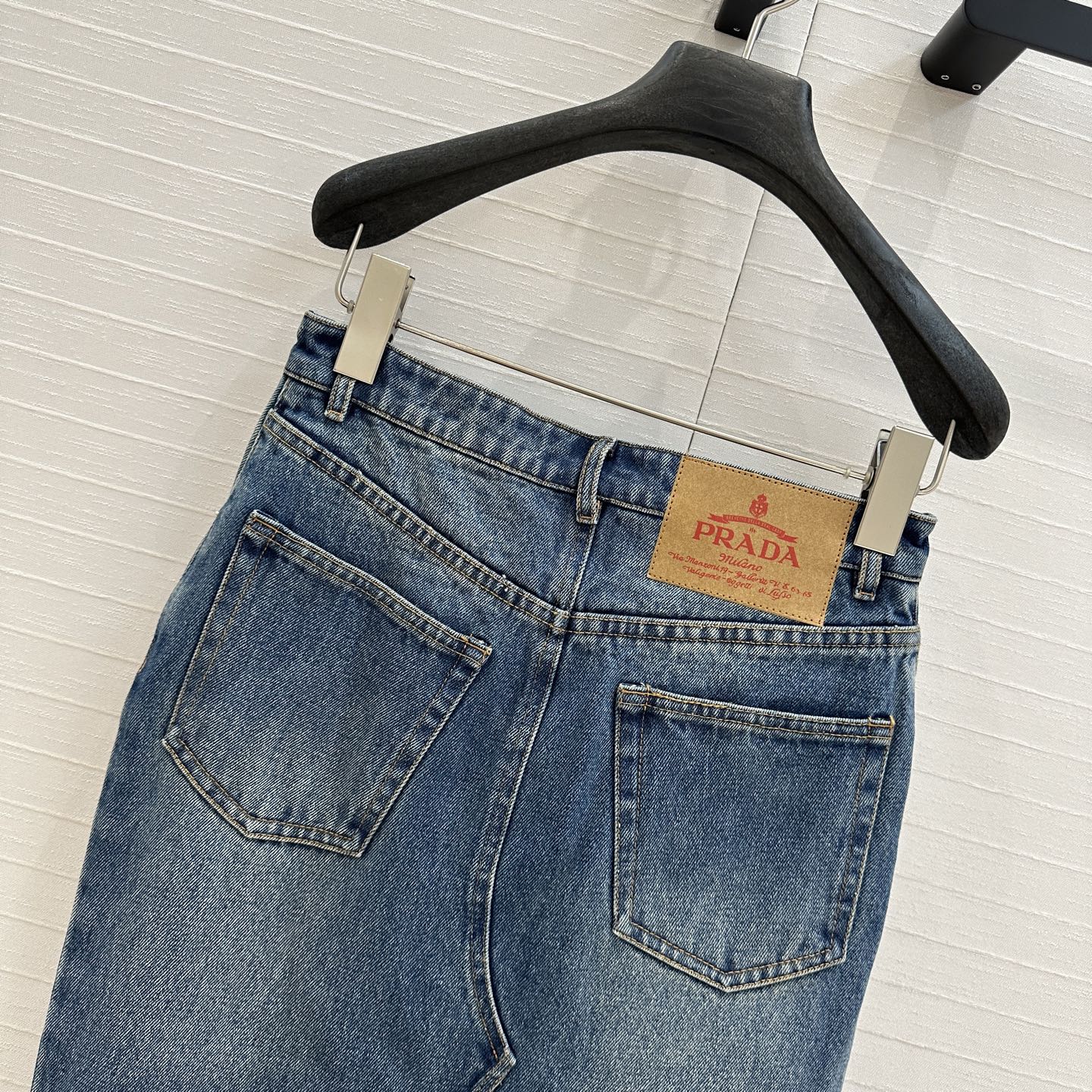 PRA* 25SS denim skirt