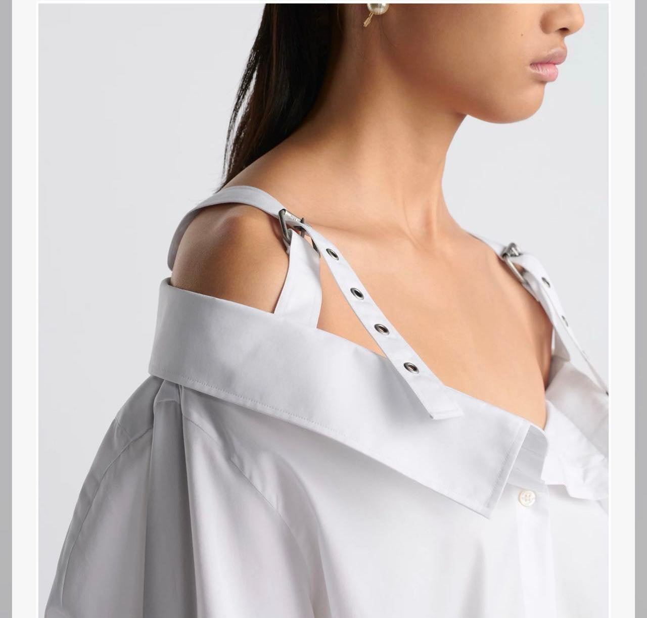 DIO* 25SS one-shoulder shirt