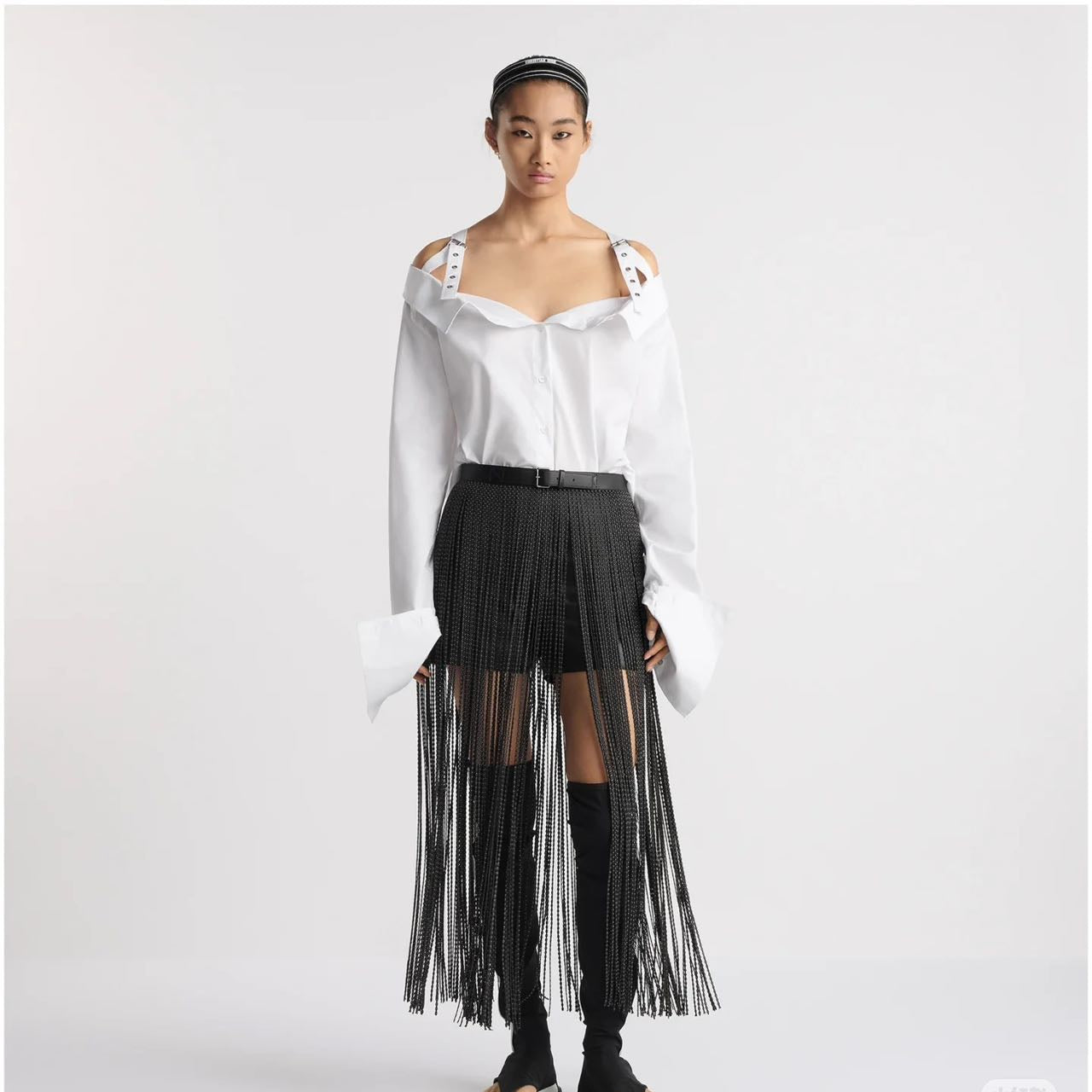 DIO* 25SS one-shoulder shirt