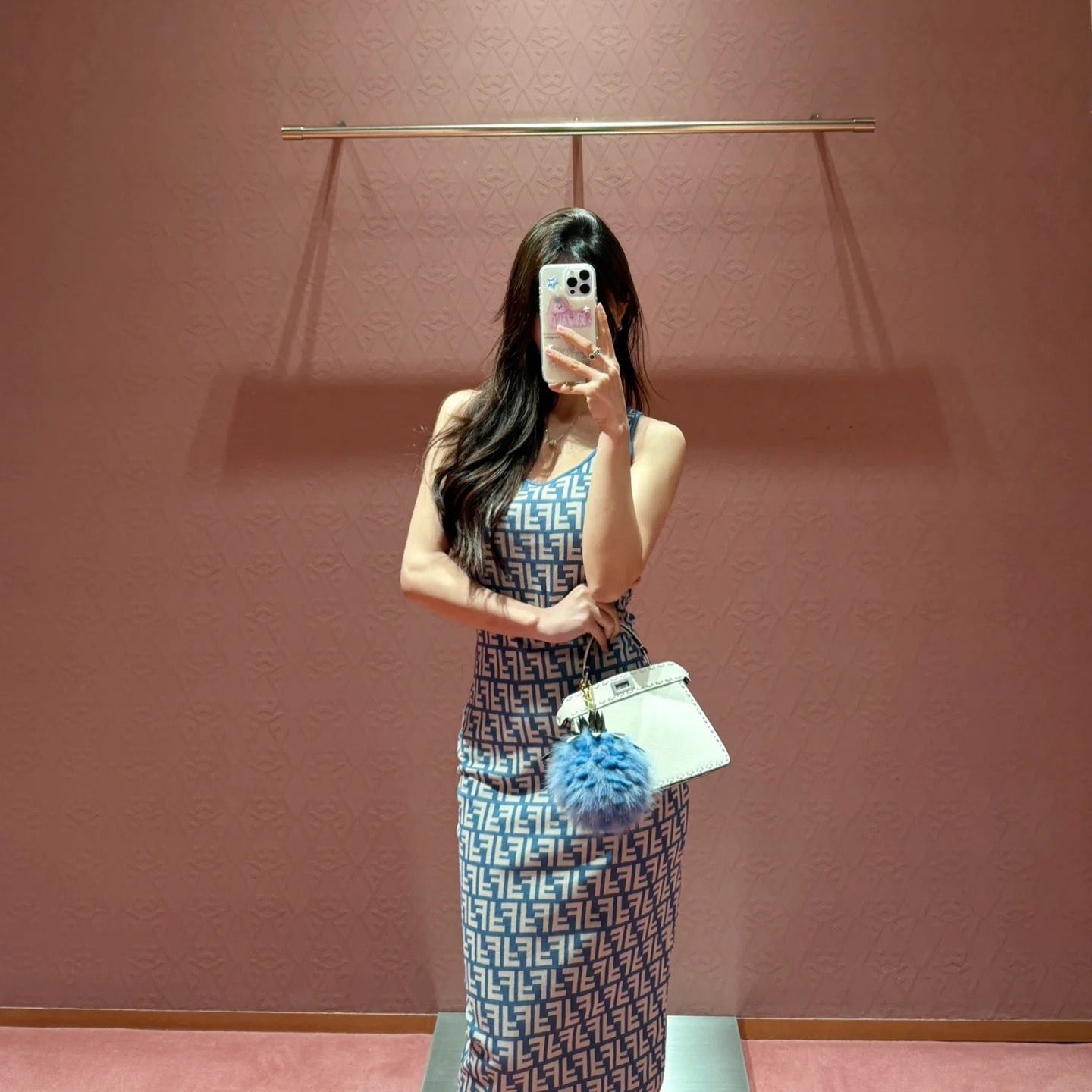 FEN* 25SS Slim Fit Maxi Dress