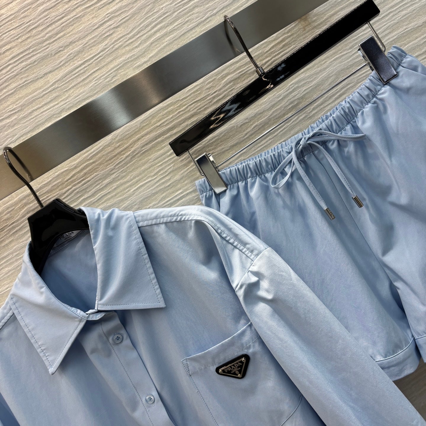 PRA* 25SS shirt + elastic shorts