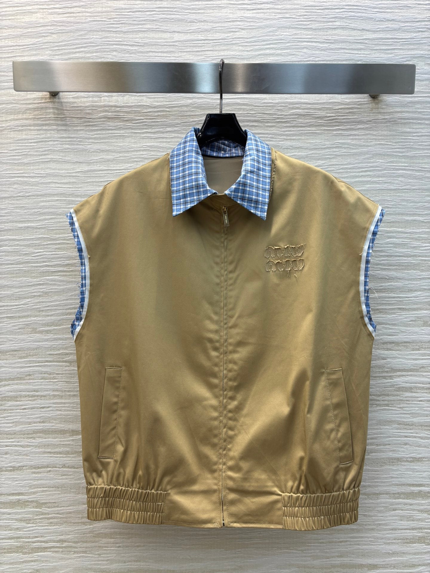 MIU* 25SS sleeveless vest / skirt