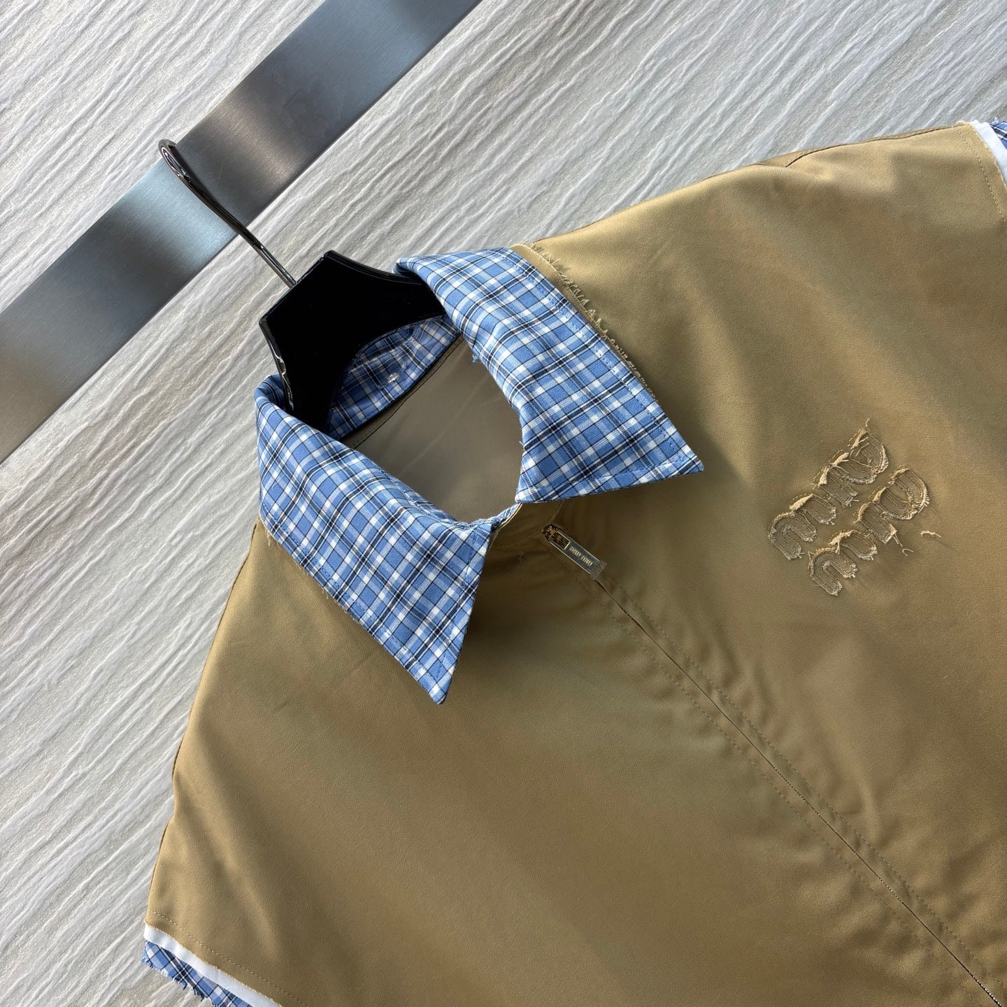 MIU* 25SS sleeveless vest / skirt