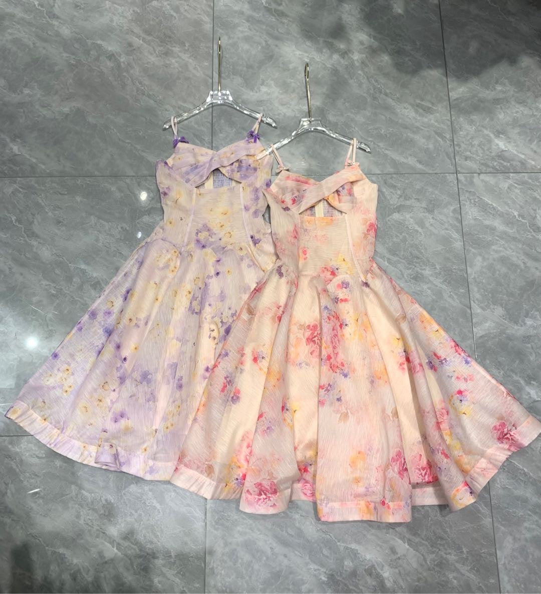 ZIM*Sling Cross V-neck Dress