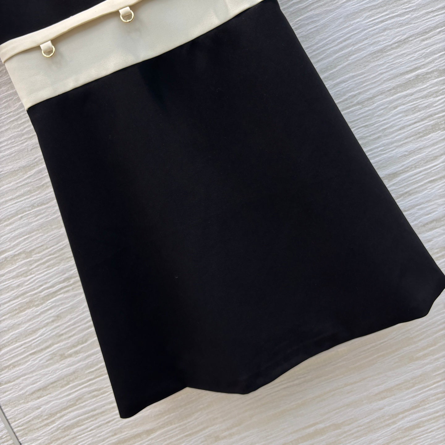 PRA* 25SS patchwork short-sleeved dress