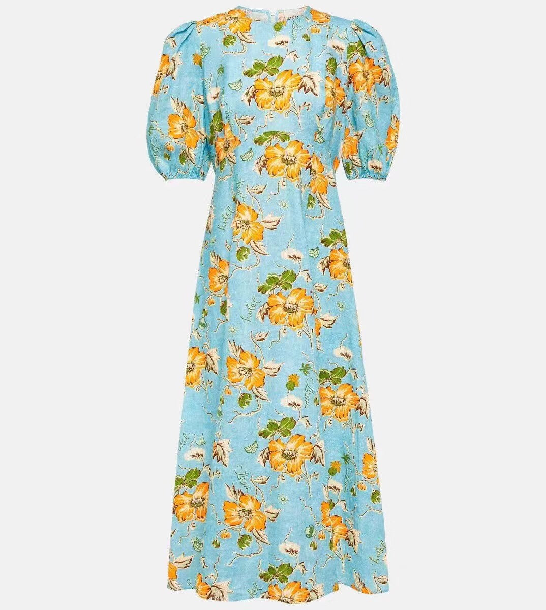 ZIM*Puff Short Sleeve Dress