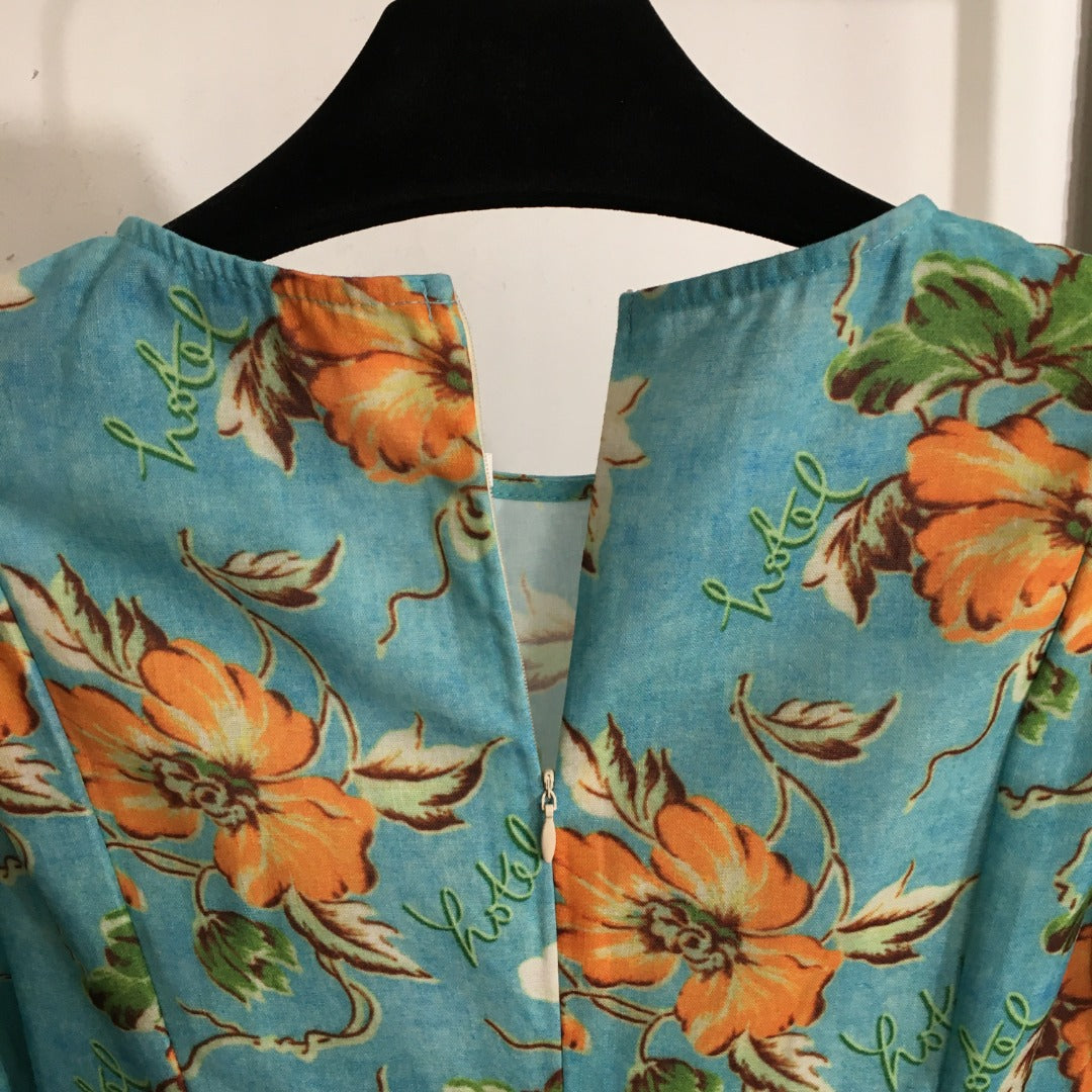 ZIM*Puff Short Sleeve Dress