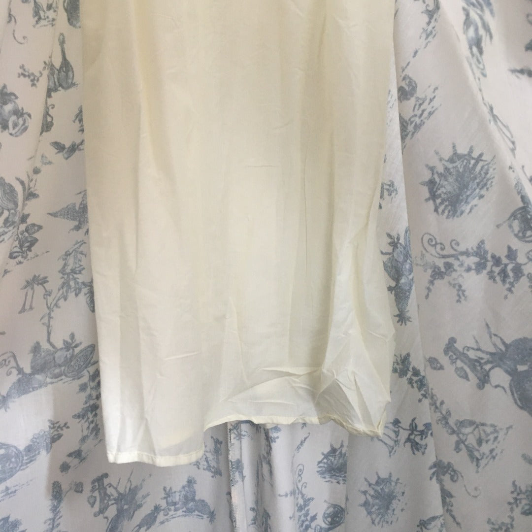 ZIM* Printed U-neck puff short-sleeved dress