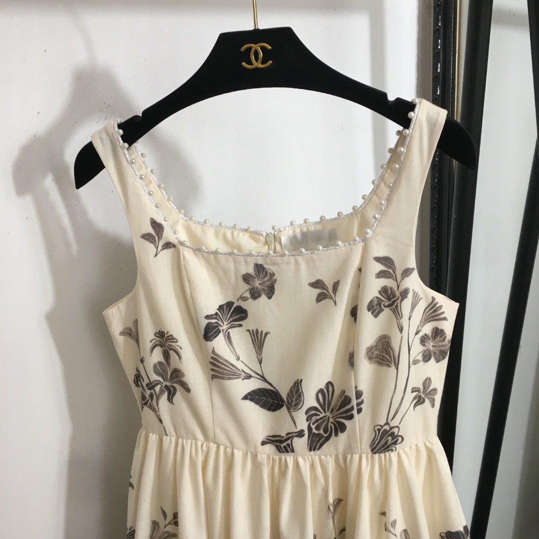 ZIM* Morning Glory Waisted Sling Dress