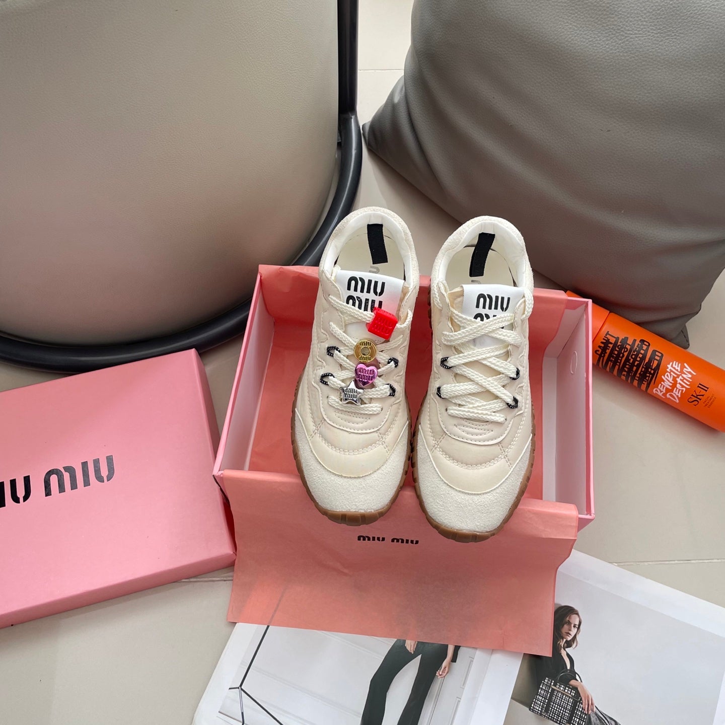 MIU* 25SS casual shoes