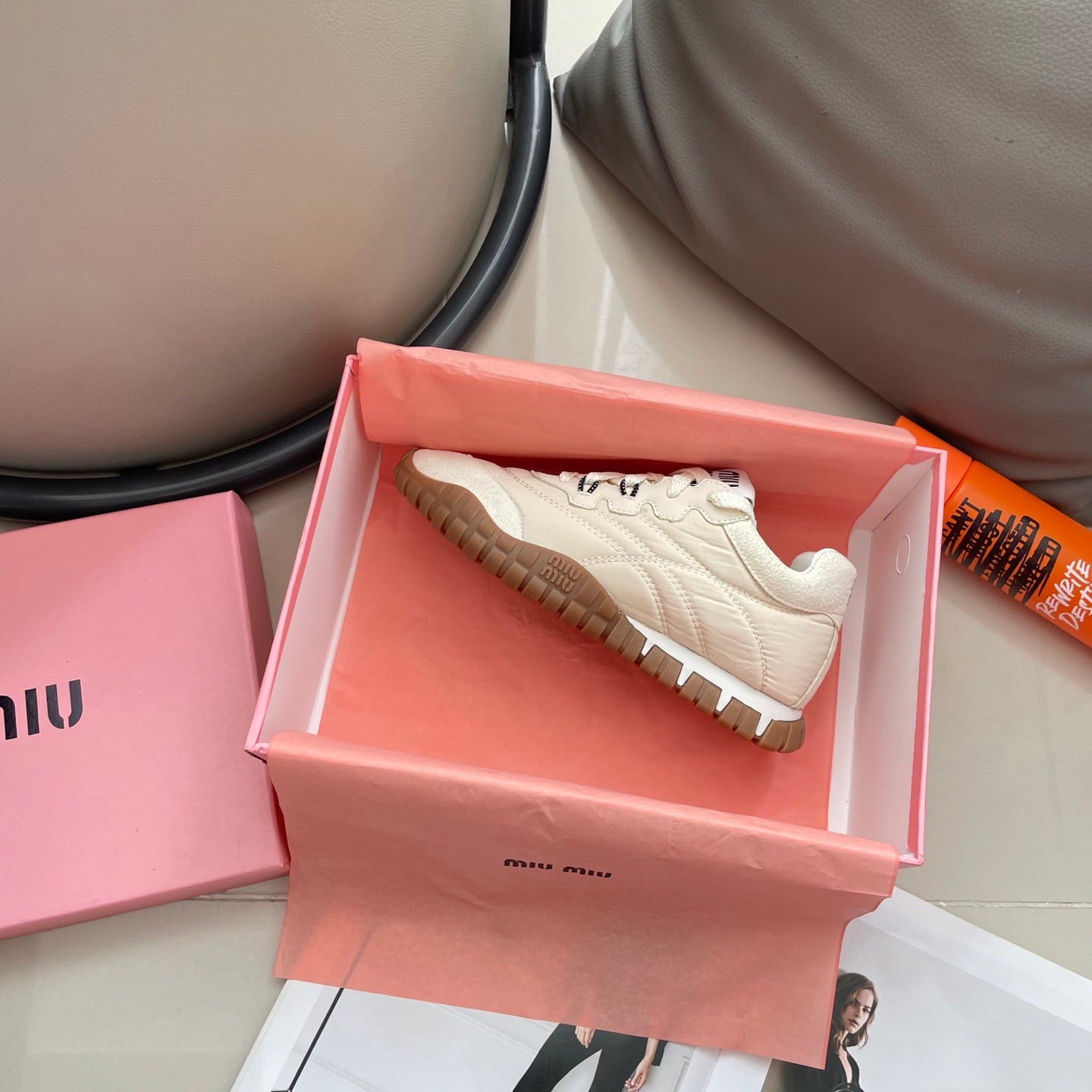 MIU* 25SS casual shoes