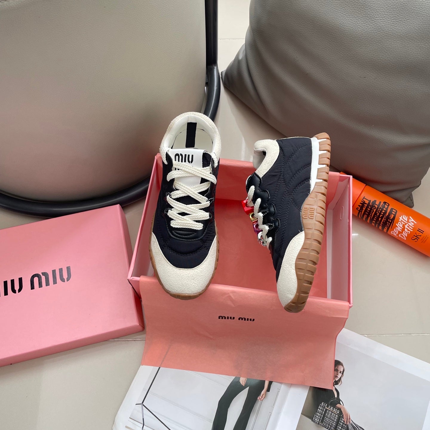 MIU* 25SS casual shoes