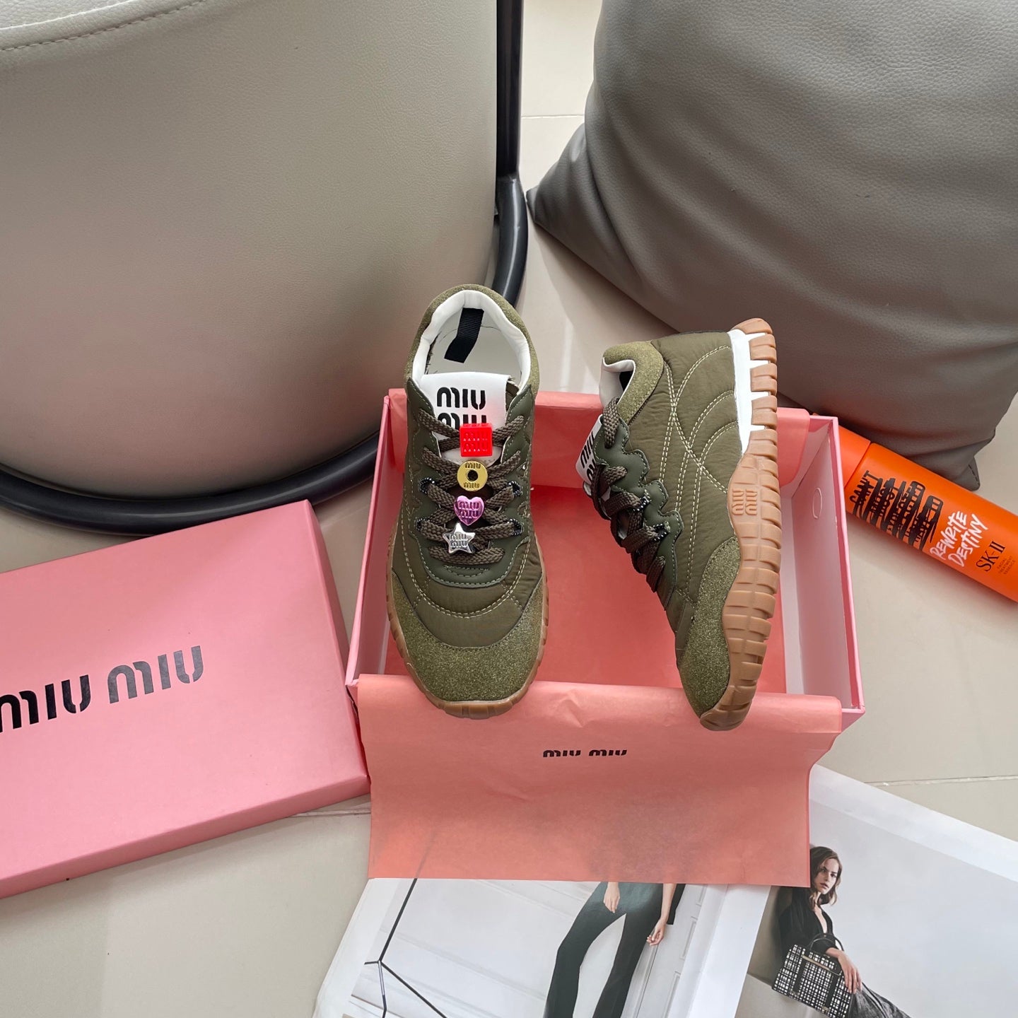 MIU* 25SS casual shoes